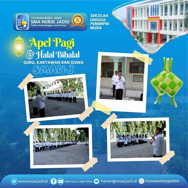 Setelah Libur Ramadhan, Semangat Baru Terpancar dari Apel Guru dan Karyawan SMA NURUL JADID